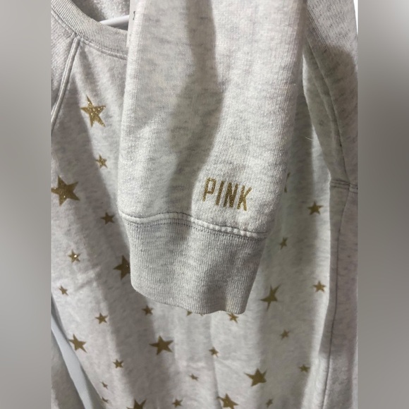 PINK crewneck sweatshirt EUC size s - Picture 2 of 5